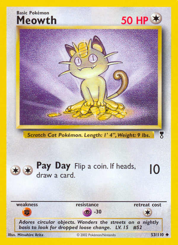 Meowth (53/110) [Legendary Collection] | Exor Games New Glasgow