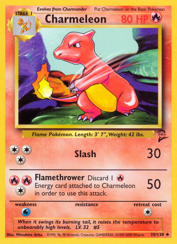 Charmeleon (35/130) [Base Set 2] | Exor Games New Glasgow