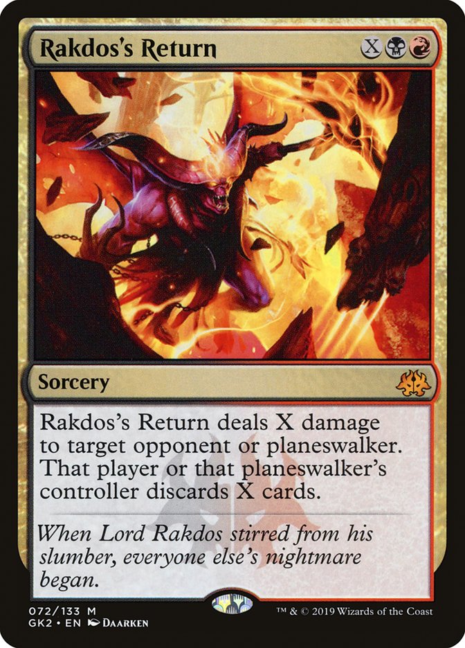 Rakdos's Return [Ravnica Allegiance Guild Kit] | Exor Games New Glasgow