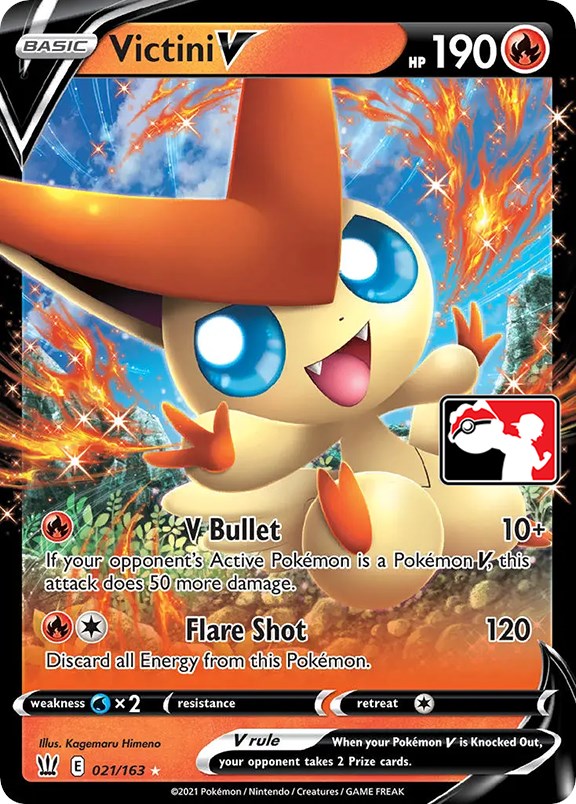 Victini V (021/163) [Prize Pack Series One] | Exor Games New Glasgow