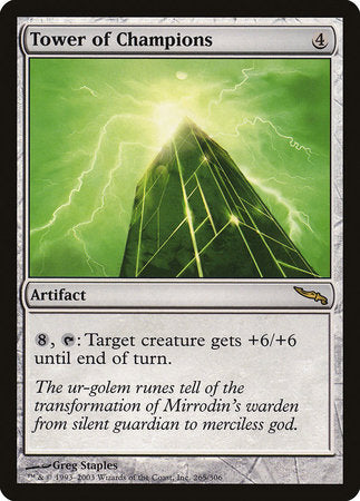 Tower of Champions [Mirrodin] | Exor Games New Glasgow