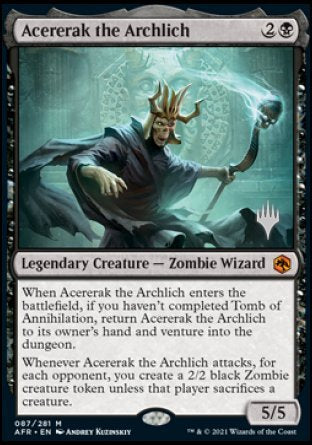 Acererak the Archlich (Promo Pack) [Dungeons & Dragons: Adventures in the Forgotten Realms Promos] | Exor Games New Glasgow