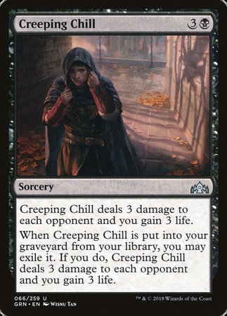 Creeping Chill [Guilds of Ravnica] | Exor Games New Glasgow