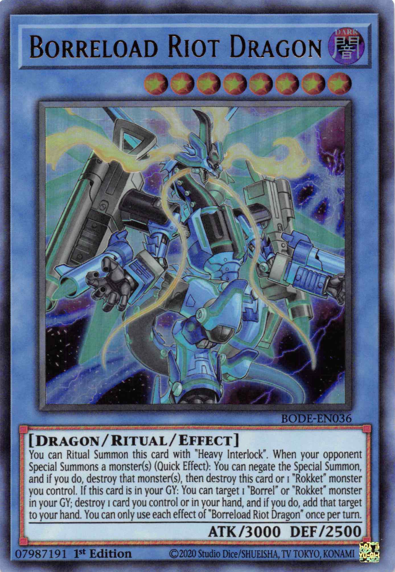 Borreload Riot Dragon [BODE-EN036] Ultra Rare | Exor Games New Glasgow