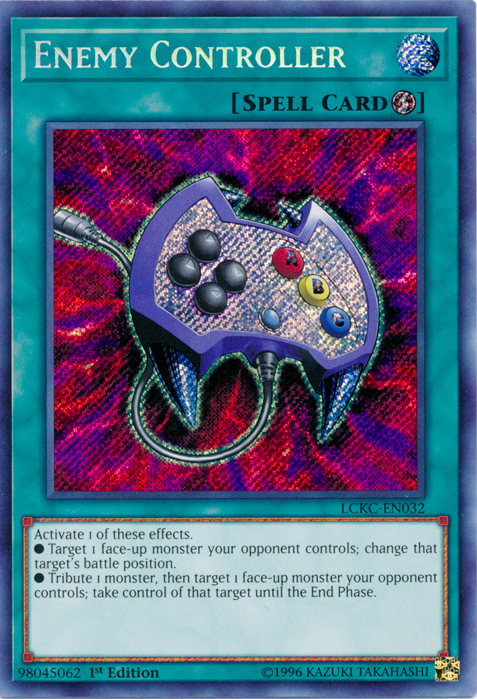 Enemy Controller [LCKC-EN032] Secret Rare | Exor Games New Glasgow