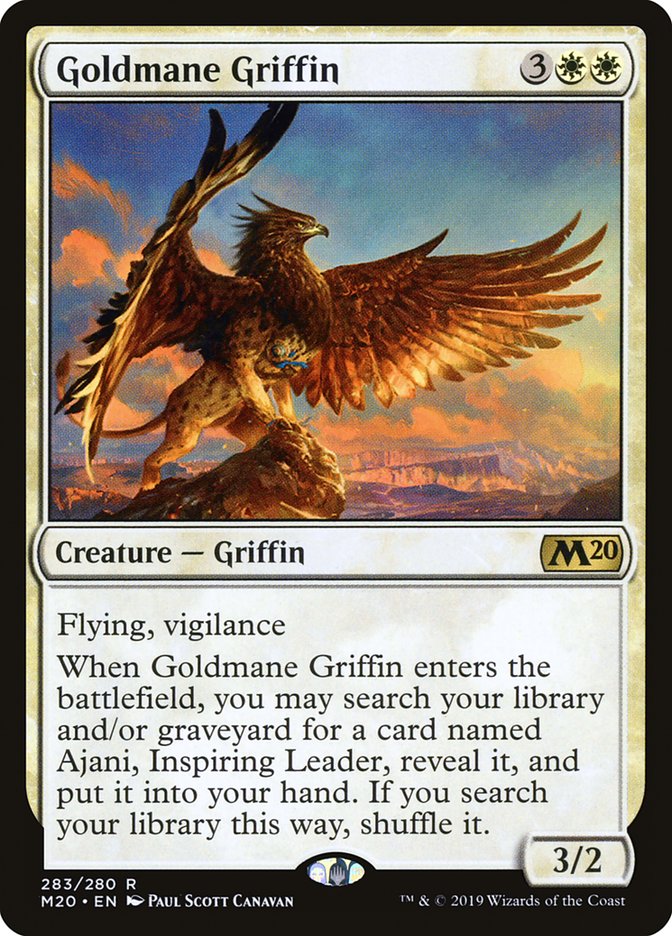 Goldmane Griffin [Core Set 2020] | Exor Games New Glasgow