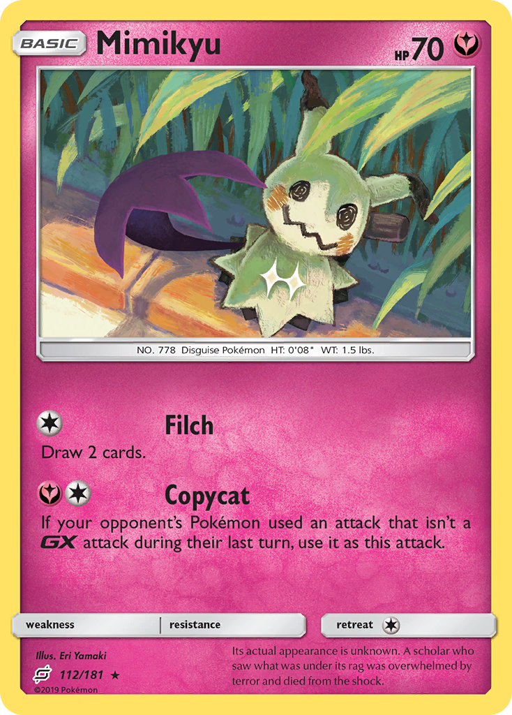 Mimikyu (112/181) [Sun & Moon: Team Up] | Exor Games New Glasgow