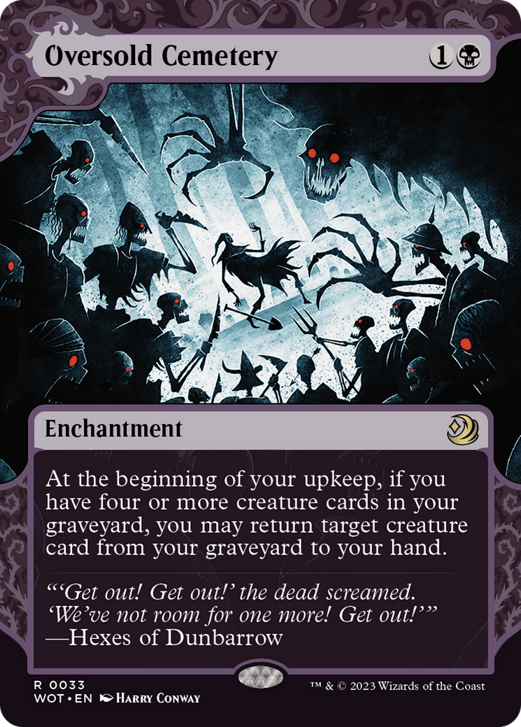 Oversold Cemetery [Wilds of Eldraine: Enchanting Tales] | Exor Games New Glasgow