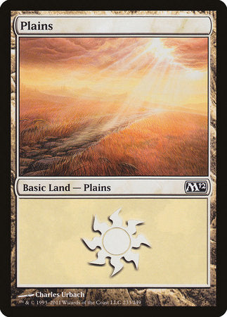 Plains (233) [Magic 2012] | Exor Games New Glasgow