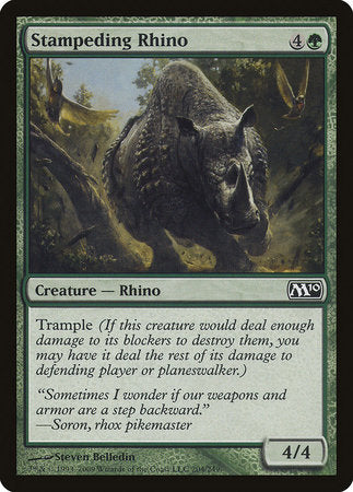 Stampeding Rhino [Magic 2010] | Exor Games New Glasgow