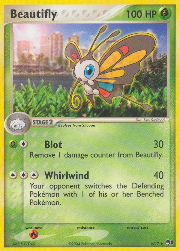 Beautifly (6/17) [POP Series 1] | Exor Games New Glasgow