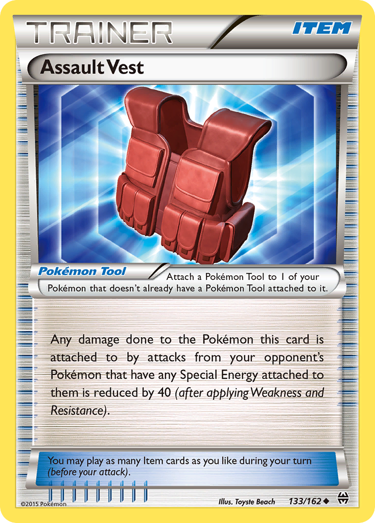 Assault Vest (133/162) [XY: BREAKthrough] | Exor Games New Glasgow