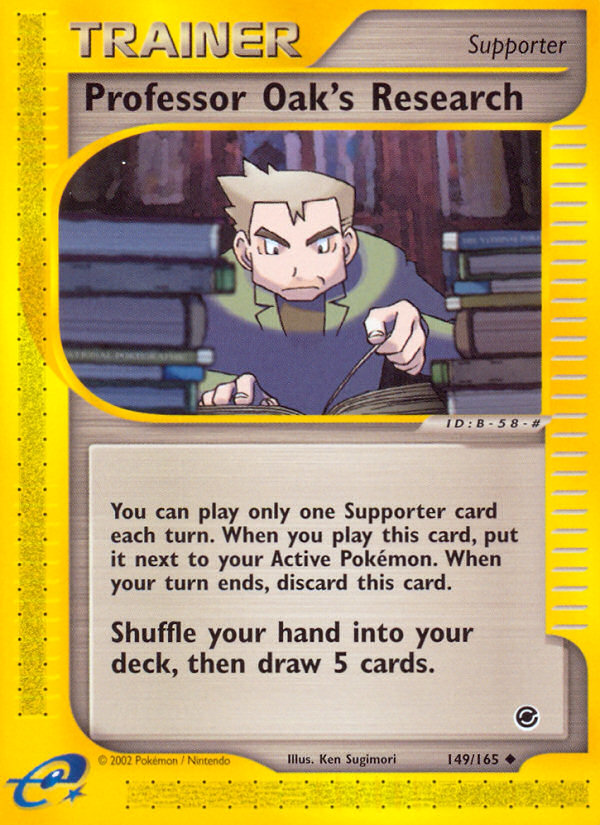 Professor Oak's Research (149/165) [Expedition: Base Set] | Exor Games New Glasgow