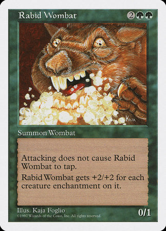 Rabid Wombat [Fifth Edition] | Exor Games New Glasgow