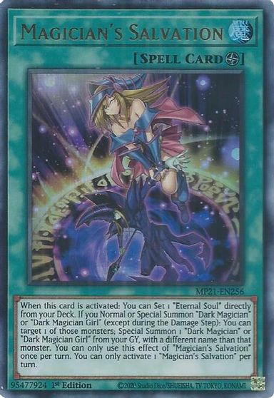 Magician's Salvation [MP21-EN256] Ultra Rare | Exor Games New Glasgow