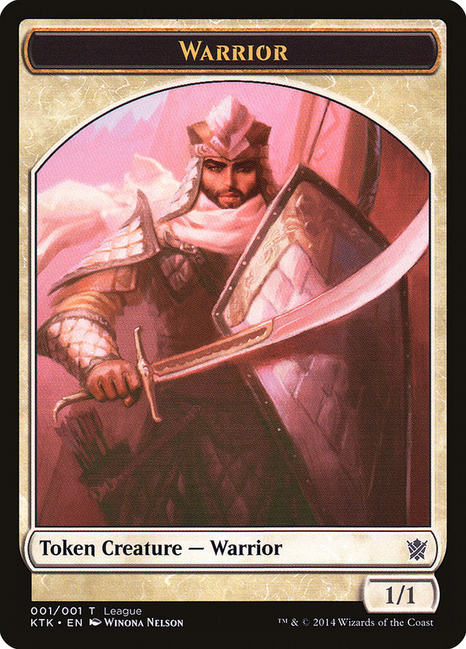 Warrior [League Tokens 2014] | Exor Games New Glasgow