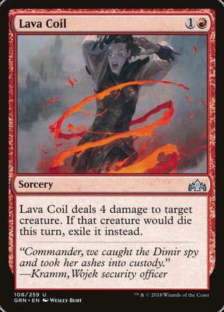 Lava Coil [Guilds of Ravnica] | Exor Games New Glasgow