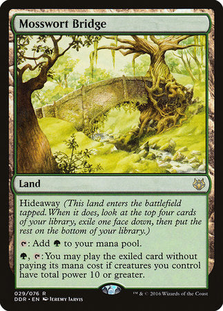Mosswort Bridge [Duel Decks: Nissa vs. Ob Nixilis] | Exor Games New Glasgow
