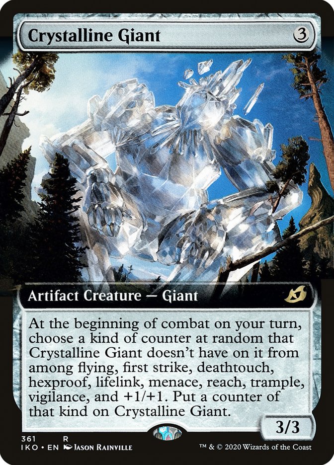 Crystalline Giant (Extended Art) [Ikoria: Lair of Behemoths] | Exor Games New Glasgow