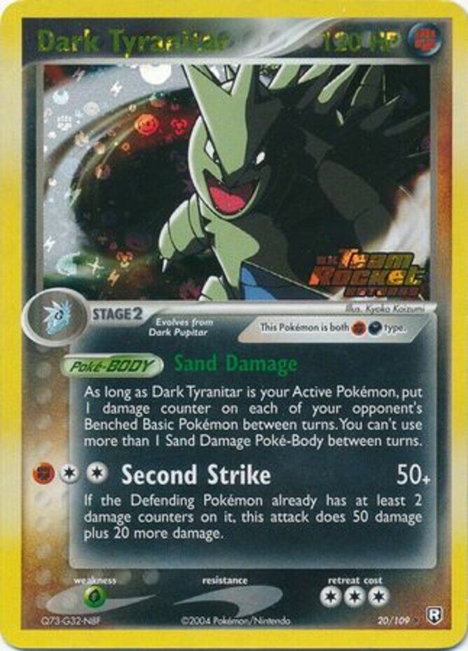 Dark Tyranitar (20/109) (Stamped) [EX: Team Rocket Returns] | Exor Games New Glasgow