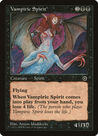 Vampiric Spirit [Portal Second Age] | Exor Games New Glasgow