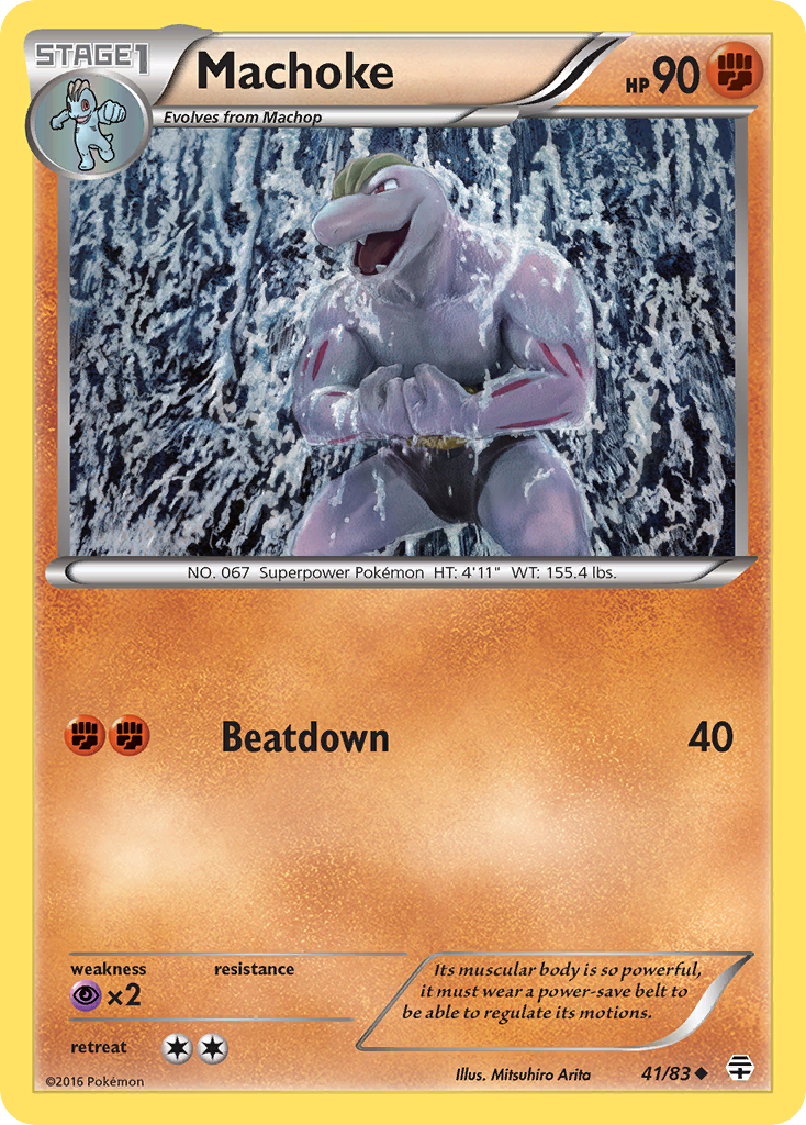 Machoke (41/83) [XY: Generations] | Exor Games New Glasgow