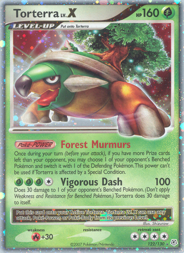 Torterra LV.X (122/130) [Diamond & Pearl: Base Set] | Exor Games New Glasgow