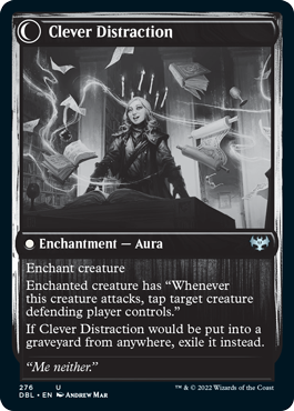 Distracting Geist // Clever Distraction [Innistrad: Double Feature] | Exor Games New Glasgow