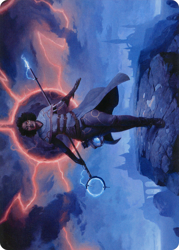 Rona, Herald of Invasion Art Card [March of the Machine Art Series] | Exor Games New Glasgow