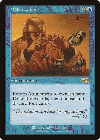 Attunement [Urza's Saga] | Exor Games New Glasgow