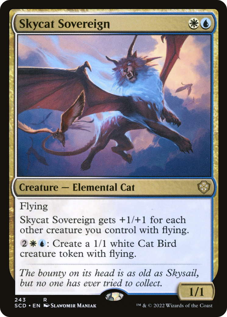 Skycat Sovereign [Starter Commander Decks] | Exor Games New Glasgow