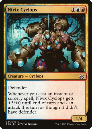 Nivix Cyclops [Duel Decks: Mind vs. Might] | Exor Games New Glasgow