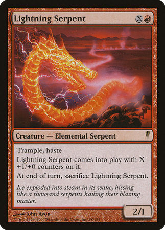 Lightning Serpent [Coldsnap] | Exor Games New Glasgow