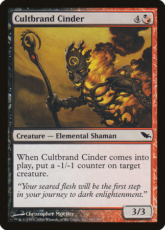 Cultbrand Cinder [Shadowmoor] | Exor Games New Glasgow