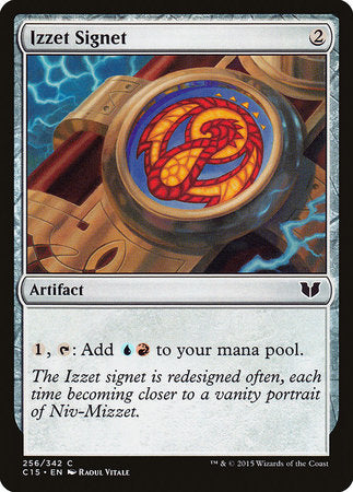 Izzet Signet [Commander 2015] | Exor Games New Glasgow