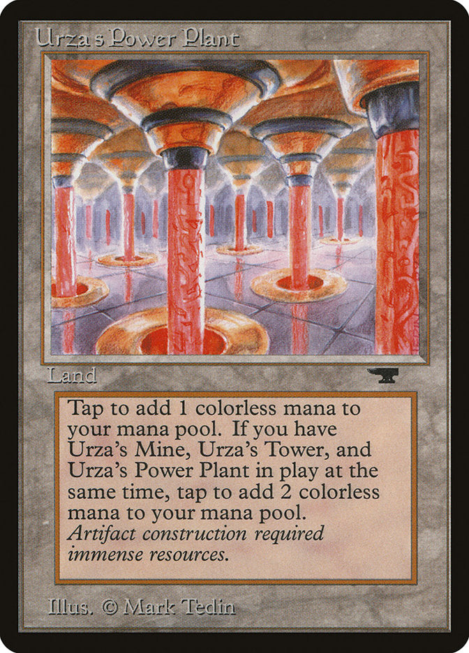 Urza's Power Plant (Red Columns) [Antiquities] | Exor Games New Glasgow