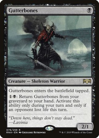 Gutterbones [Ravnica Allegiance Promos] | Exor Games New Glasgow