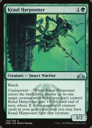 Kraul Harpooner [Guilds of Ravnica] | Exor Games New Glasgow