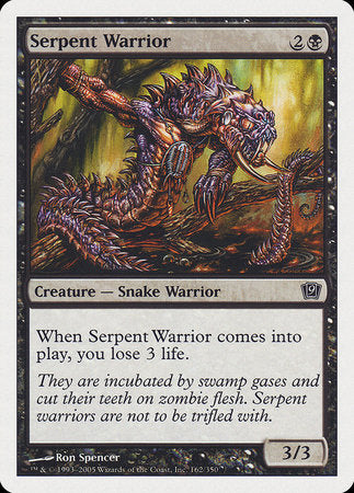 Serpent Warrior [Ninth Edition] | Exor Games New Glasgow
