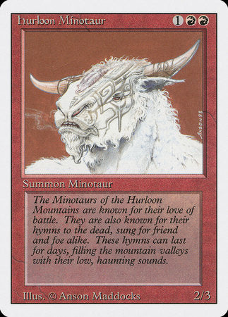 Hurloon Minotaur [Revised Edition] | Exor Games New Glasgow