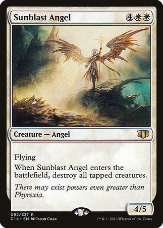 Sunblast Angel [Commander 2014] | Exor Games New Glasgow