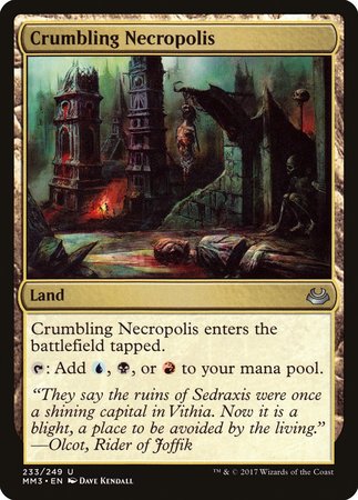 Crumbling Necropolis [Modern Masters 2017] | Exor Games New Glasgow