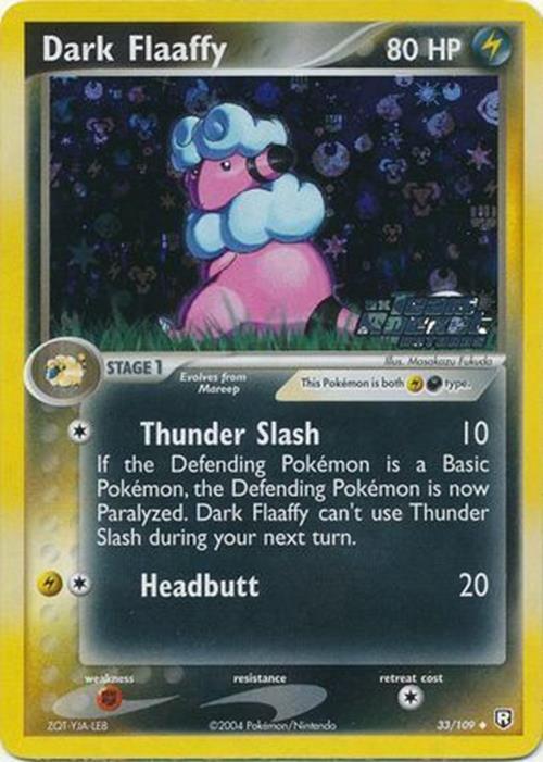 Dark Flaaffy (33/109) (Stamped) [EX: Team Rocket Returns] | Exor Games New Glasgow