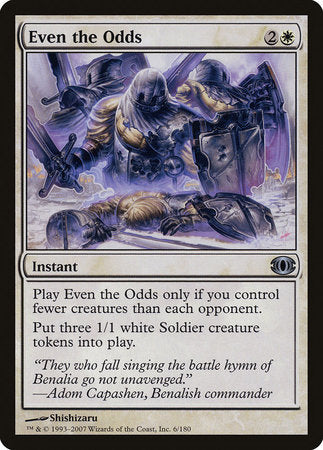 Even the Odds [Future Sight] | Exor Games New Glasgow