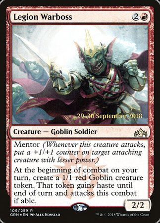 Legion Warboss [Guilds of Ravnica Promos] | Exor Games New Glasgow