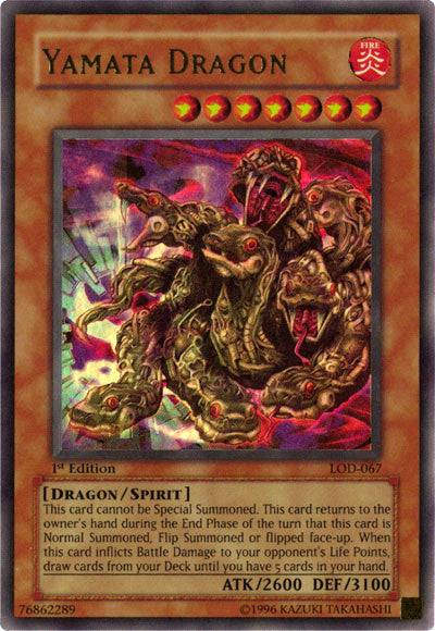 Yamata Dragon [LOD-067] Ultra Rare | Exor Games New Glasgow