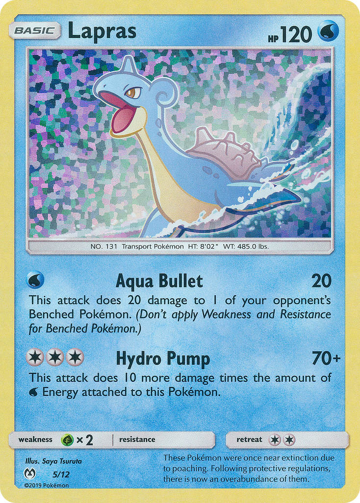 Lapras (5/12) [McDonald's Promos: 2019 Collection] | Exor Games New Glasgow