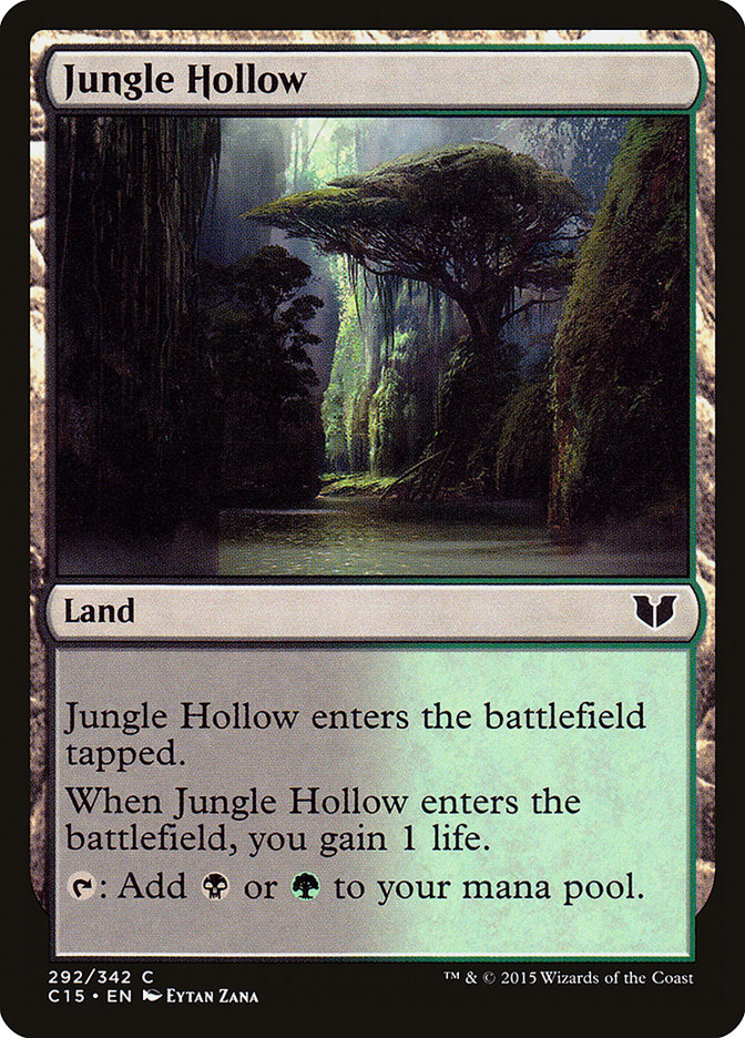 Jungle Hollow [Commander 2015] | Exor Games New Glasgow