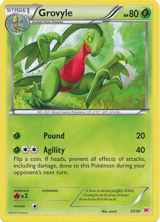 Grovyle (27/30) [XY: Trainer Kit 2 - Latias] | Exor Games New Glasgow