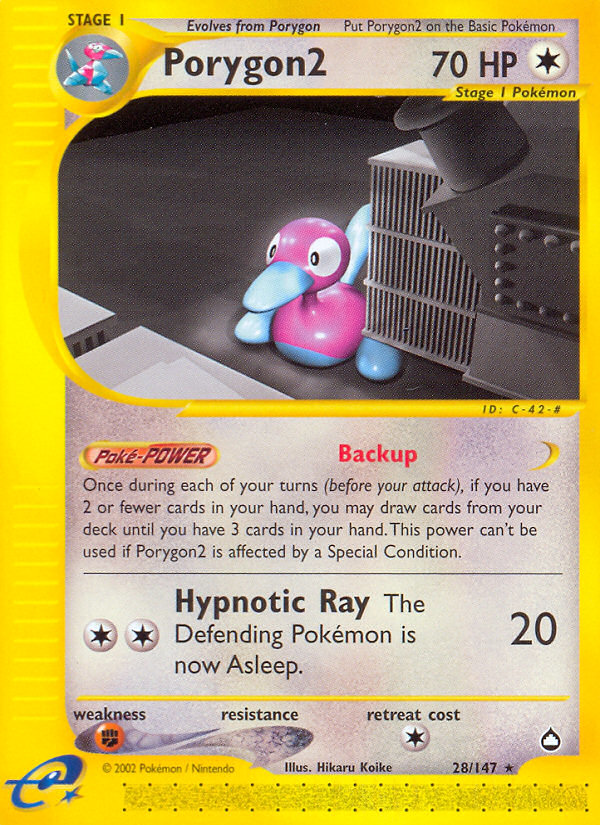 Porygon2 (28/147) [Aquapolis] | Exor Games New Glasgow